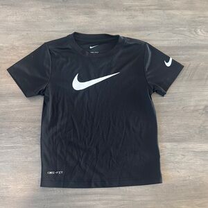 Nike Kids Black Short Sleeve Tee